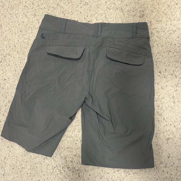Lole quick dry active wear women’s dark grey shorts size 8 - Picture 2 of 8